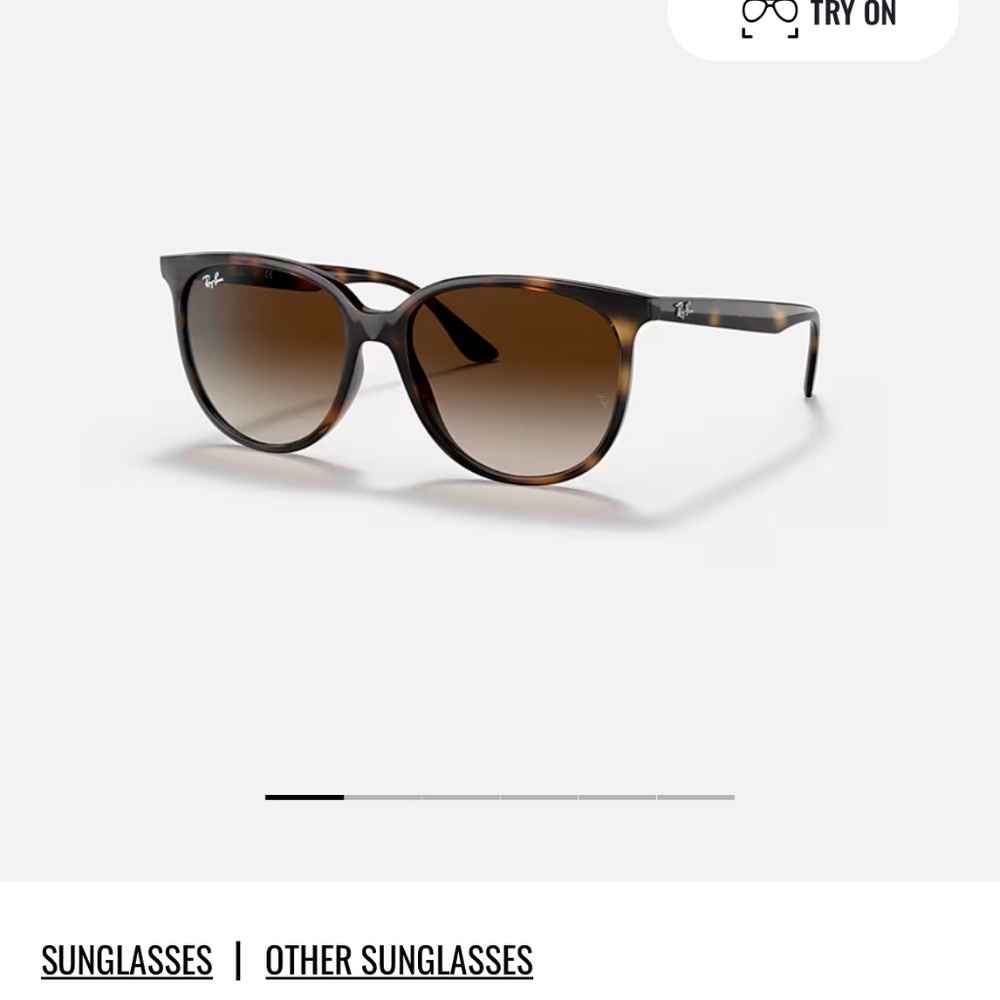 Ray Ban RB4378 Polarized Tortoise SunGlasses Perfect Condition